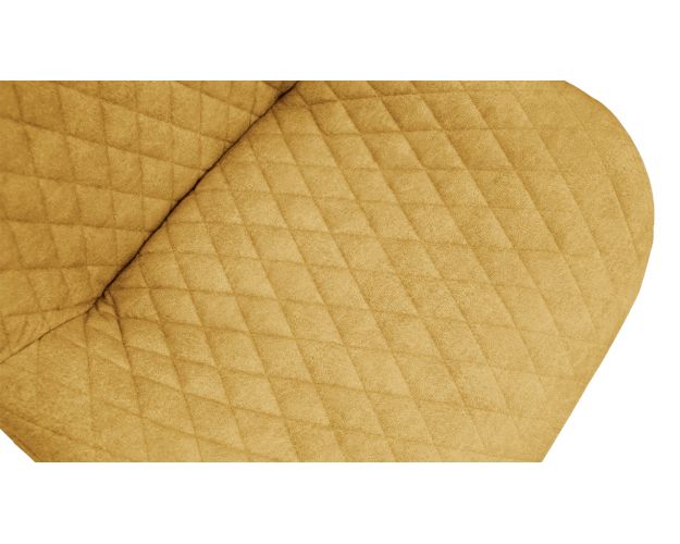 Стул «Оливер» К3 Черный/Микровелюр Duna Curcuma