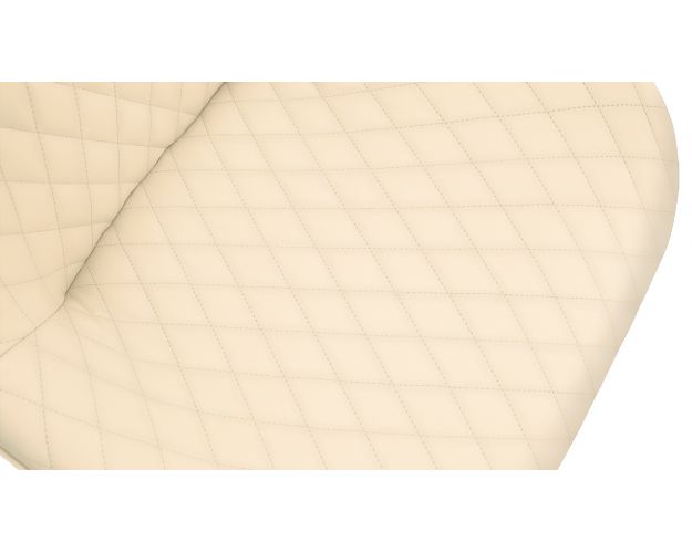 Стул «Оливер» К1С Белый/Кожзам Polo Cream