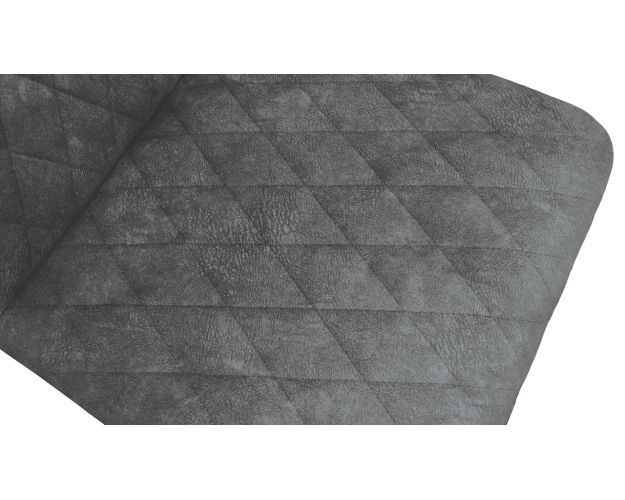 Стул «Стенли» К1С Белый/Микровелюр Wellmart Graphite