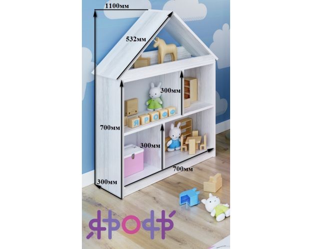 Домик для куклы Дуб молочный